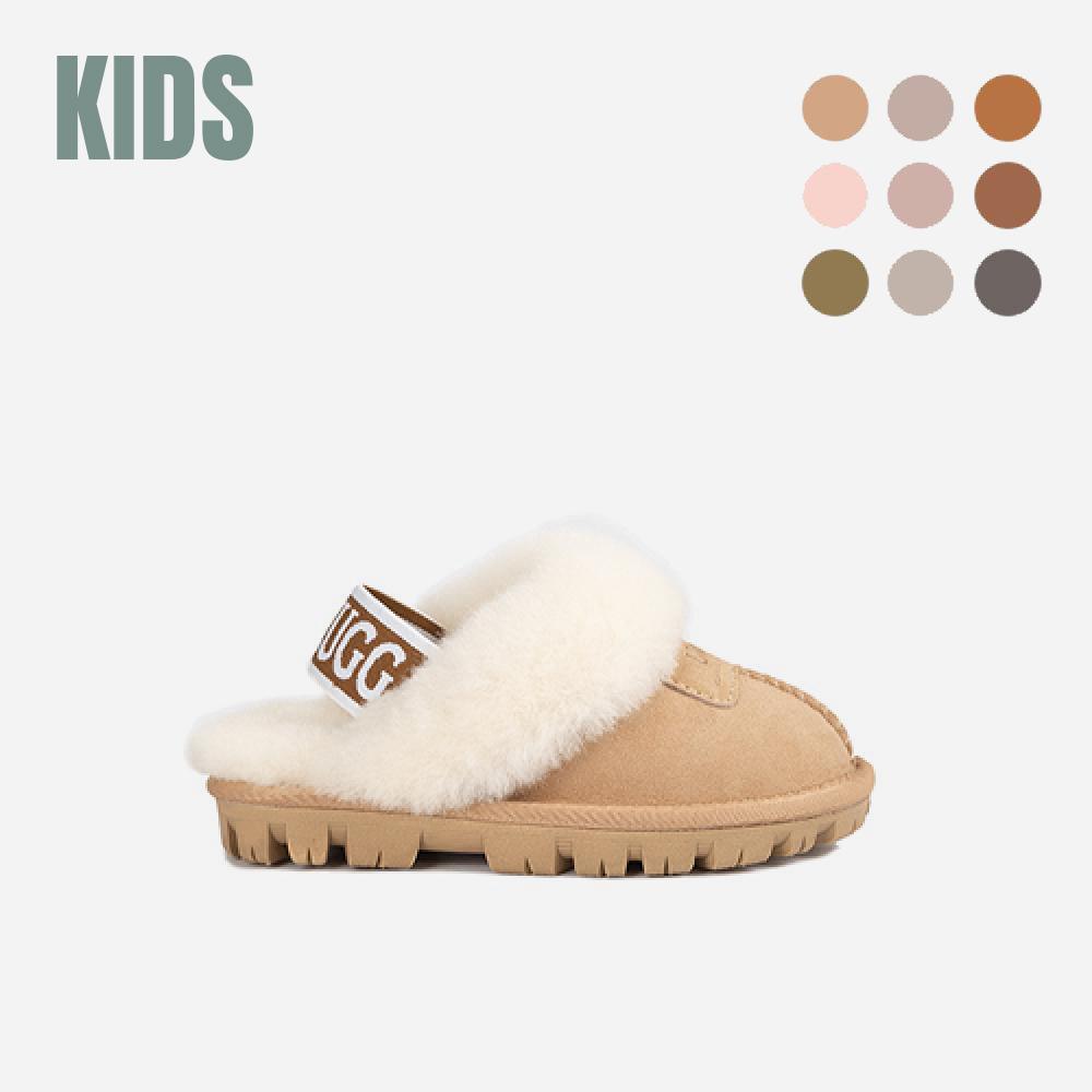 OZWEAR UGG 오즈웨어 키즈 스트랩 코켓 슬리퍼